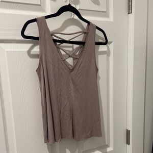 Lucky Brand Women's Lavender Sleeveless Top